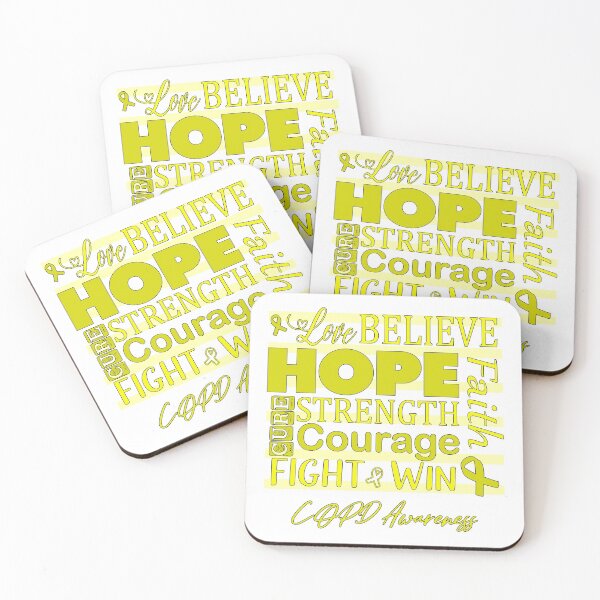 Item preview, Love Believe Hope COPD Awareness designed and sold by largellie.