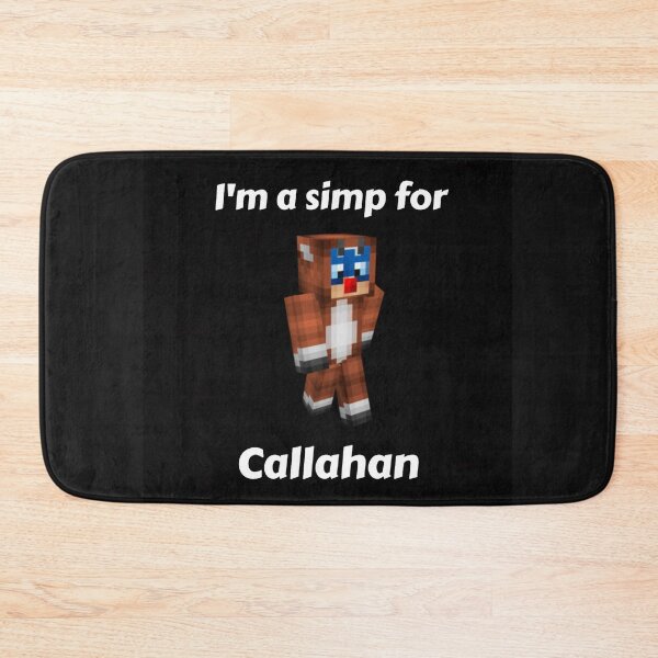 Item preview, I'm a simp for Callahan (Black Base) designed and sold by thecorvidking.