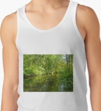 Creek At Whitesbog - Browns Mills - New Jersey - USA Men's Tank Top