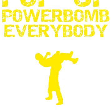 Artwork thumbnail, Kevin Owens "pop up powerbomb" T - Shirt by TanManDanSan