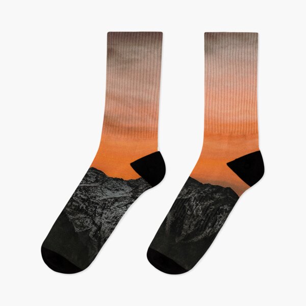 Item preview, Amazing view, Orange sky and mountains designed and sold by trip of a lifestyle.