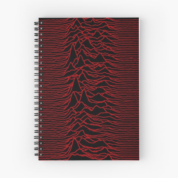 Item preview, Unknown Pleasures JD - Pulses from pulsar CP 1919 (red) designed and sold by Negana.