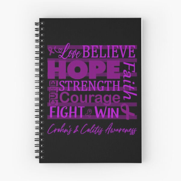 Item preview, Love Believe Hope Crohn's & Colitis Awareness designed and sold by largellie.