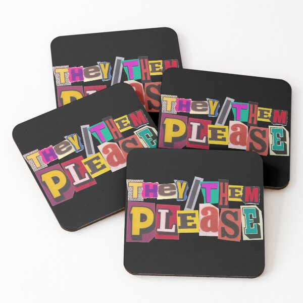 Item preview, They / them please designed and sold by PrettyRansom.
