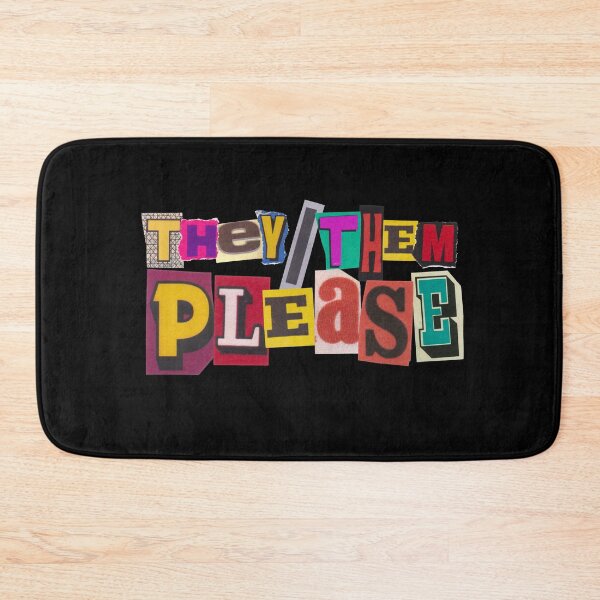 Item preview, They / them please designed and sold by PrettyRansom.