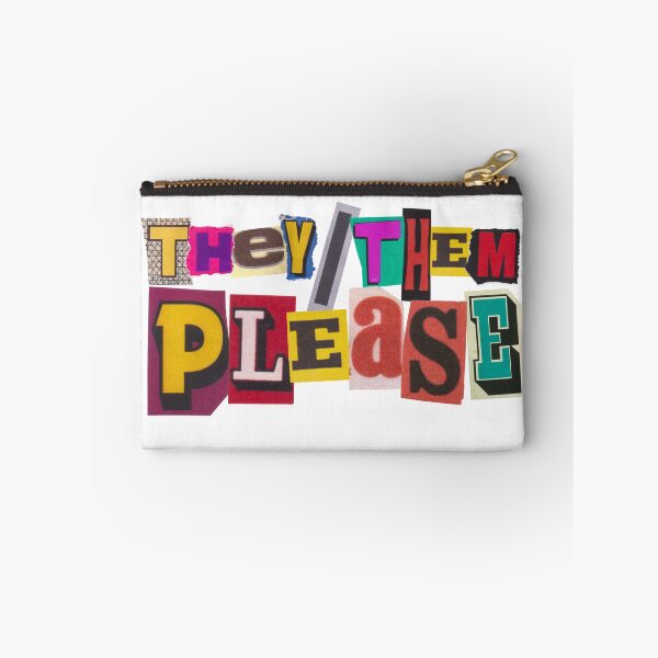 Item preview, They / them please designed and sold by PrettyRansom.