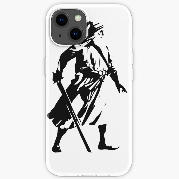 Baba Deep Singh Black and White iPhone Soft Case
