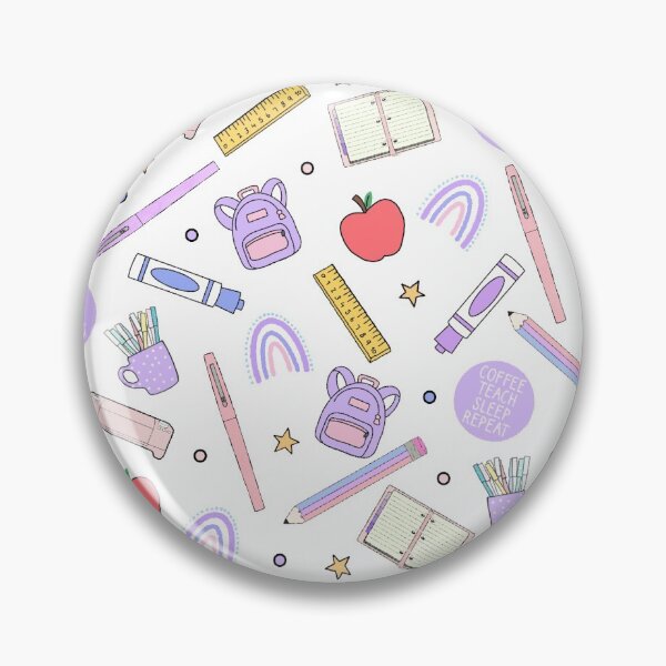 Item preview, School Supply Doodles designed and sold by happyk8e.