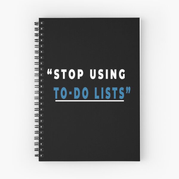 Item preview, stop using to do lists motivational designed and sold by twobillion.