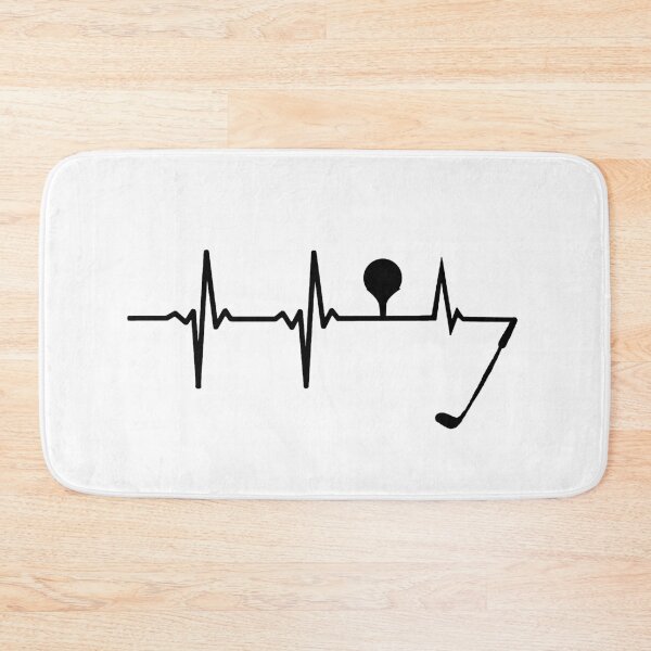 Item preview, golf heartbeat. funny golfer gift. designed and sold by ronaldsonou.