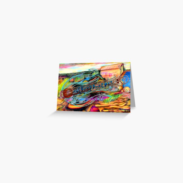 Classical Grass Greeting Card