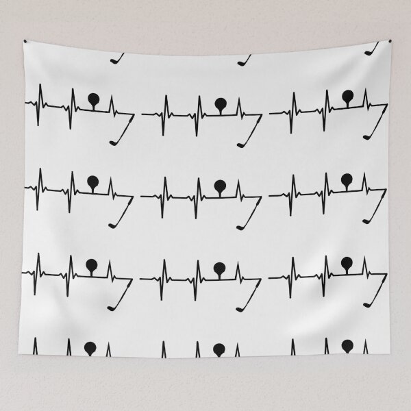 Item preview, golf heartbeat. funny golfer gift. designed and sold by ronaldsonou.