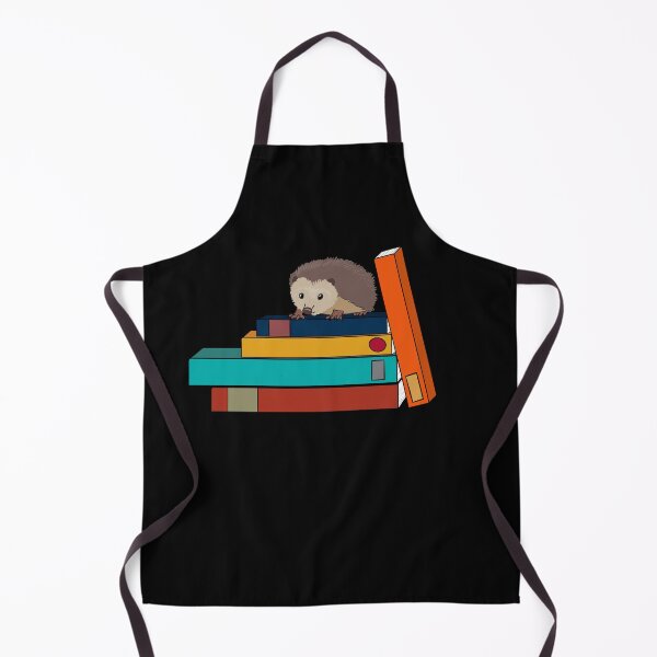 Item preview, Hedgehog book nerd bookish cute designed and sold by Cedarrue.