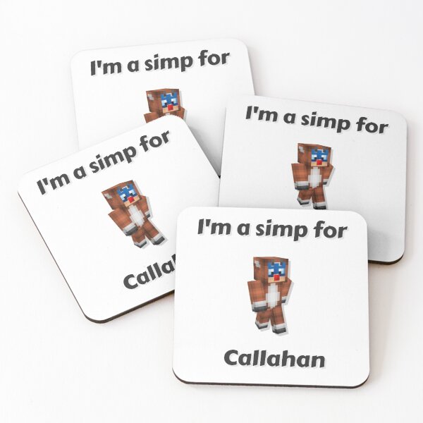 Item preview, I'm a Simp for Callahan (White Base) designed and sold by thecorvidking.