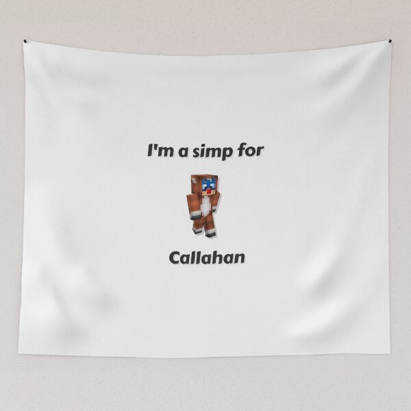 Item preview, I'm a Simp for Callahan (White Base) designed and sold by thecorvidking.