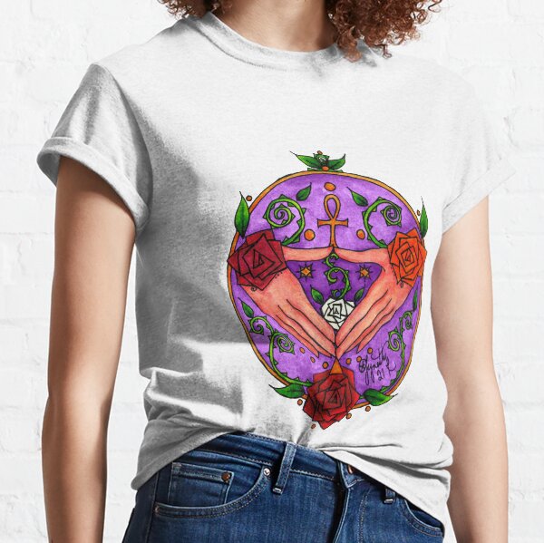 Rose Gate Womb Classic T-Shirt