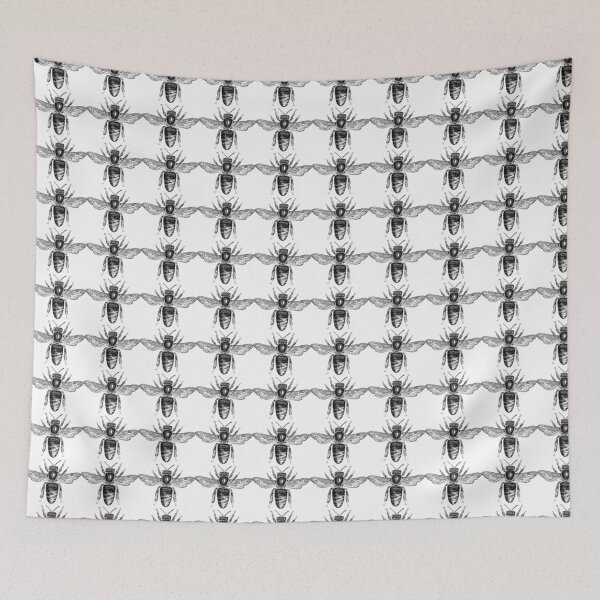 Item preview, Black and White Bee designed and sold by Dreamflight.