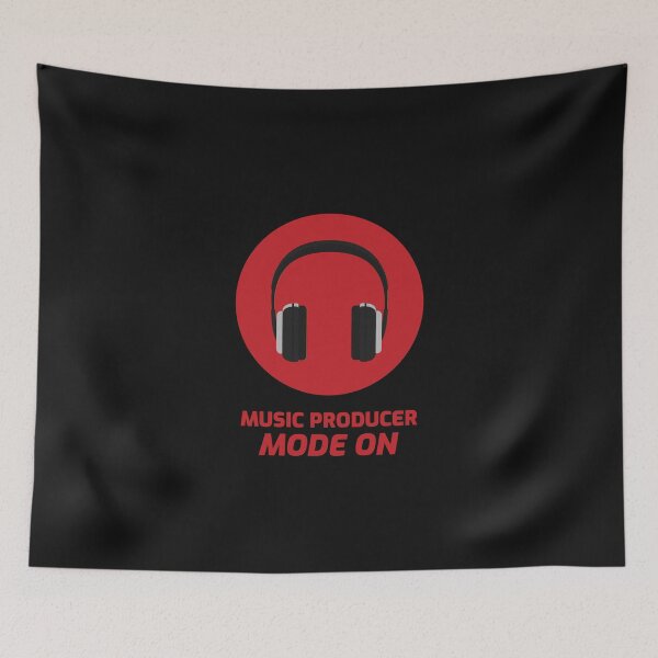 Item preview, Music Producer Mode ON | Red designed and sold by DanLopesMerch.