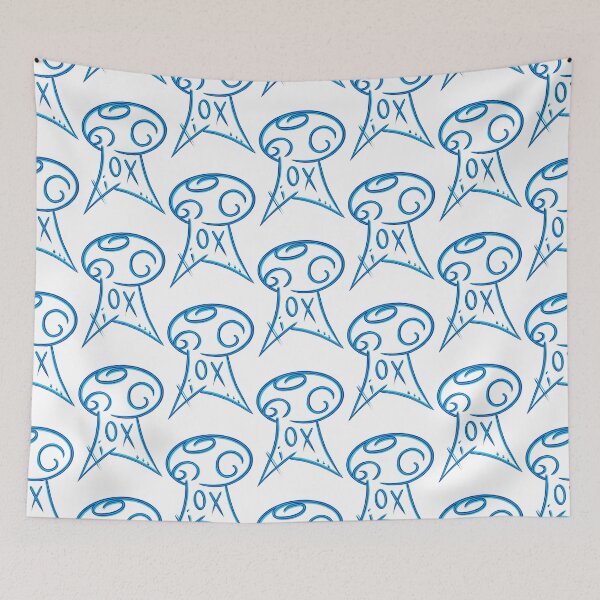 Item preview, Blue lines mush  designed and sold by Diox-strangest.