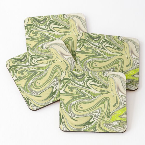 Item preview, Shiny Green liquid marble by Minimal DM designed and sold by MinimalDM.