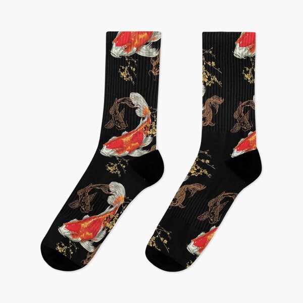 Item preview, Beautiful Colorful Koi Fish Swimming Design designed and sold by EarthArtDesigns.