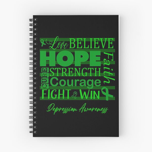 Item preview, Love Believe Hope Depression Awareness designed and sold by largellie.