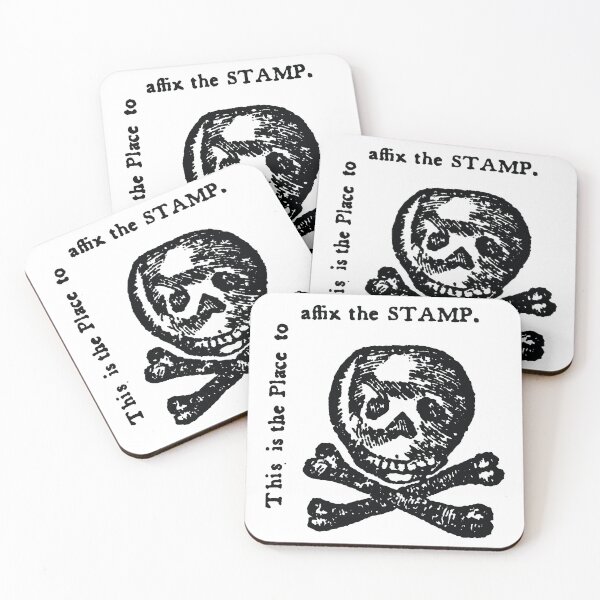 Item preview, The Stamp (Protest image against Stamp Act during American Revolution) designed and sold by franklinprintco.