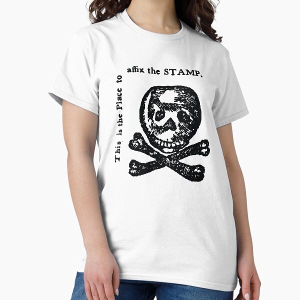Vista previa del artículo con la obra «The Stamp (imagen de protesta contra la Ley de sellos durante la Revolución Americana)», diseñado y vendido por franklinprintco.