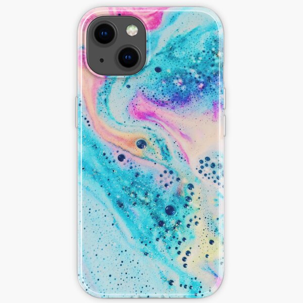 Neon Marble Effect iPhone Soft Case