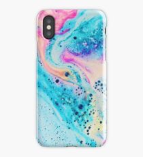 Neon Marble Effect iPhone Case