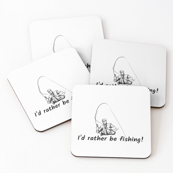 Item preview, I Would Rather Be Fishing designed and sold by Famtastic Artworks.
