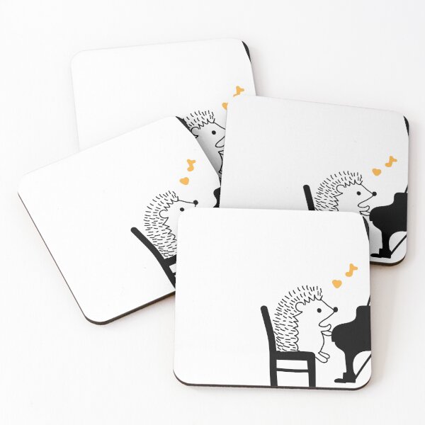 Item preview, Skam France Hedgehog Lukas Playing Piano in every Universe designed and sold by Nikkithereader.