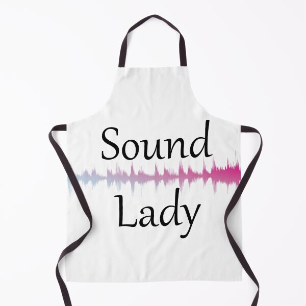 Item preview, Sound Lady Audio Wave | Pink designed and sold by DanLopesMerch.