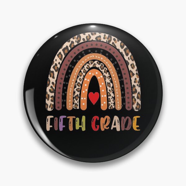 Item preview, Leopard Rainbow Fifth Grade Teacher First Day Of School designed and sold by Tatus Brinal.