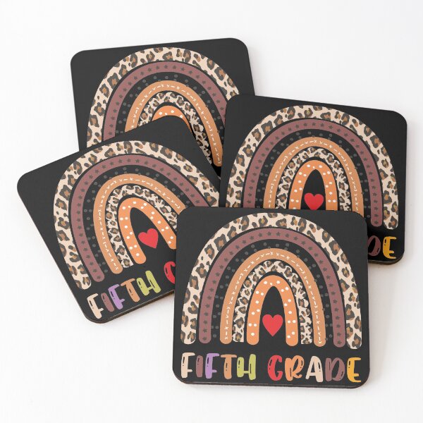 Item preview, Leopard Rainbow Fifth Grade Teacher First Day Of School designed and sold by Tatus Brinal.