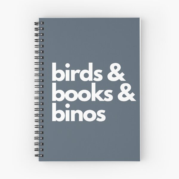 Item preview, birds and books and binos designed and sold by TheWaterBirds.