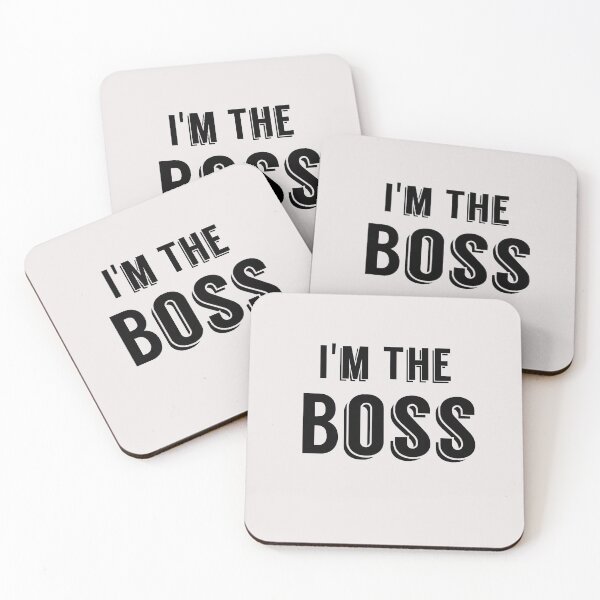Item preview, I'm The Boss designed and sold by Jijiscorner.