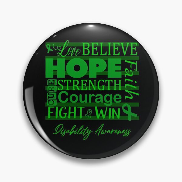 Item preview, Love Believe Hope Disability Awareness designed and sold by largellie.