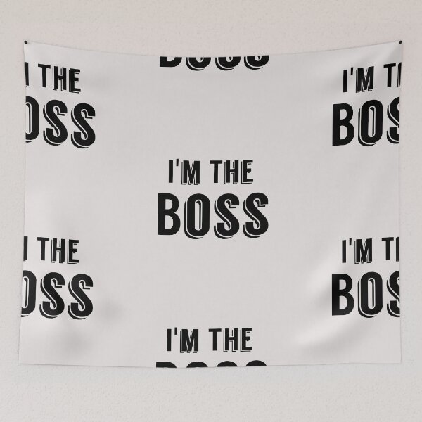 Item preview, I'm The Boss designed and sold by Jijiscorner.