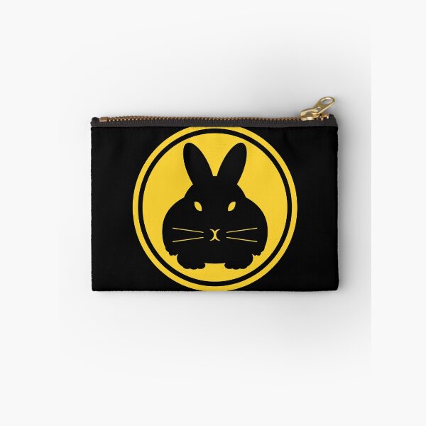 Item preview, Bunny Beacon rebbit silhouette in yellow circle designed and sold by davidscohen.