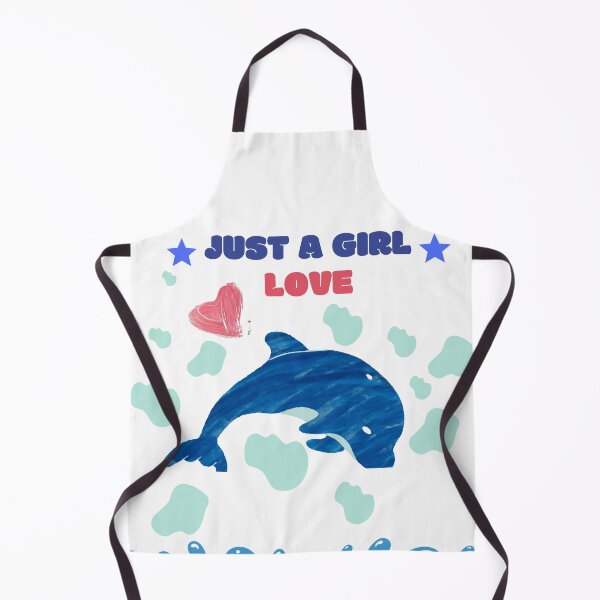 Item preview, JUST A GIRRL LOVE DOLPHIN designed and sold by T FLAIRN ⭐⭐⭐⭐⭐.