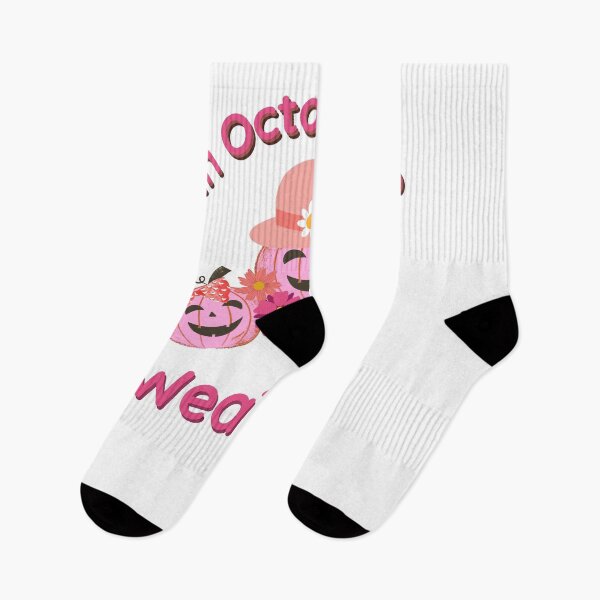 Item preview, In October We Wear Pink Breast Cancer Awareness Support designed and sold by ittybittyowl.