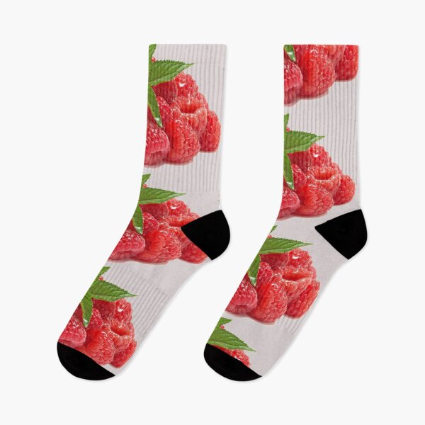 Item preview, Delicious Juicy Ripe Sweet Red Raspberries with a Green Twig designed and sold by Phantasmal-2-do.