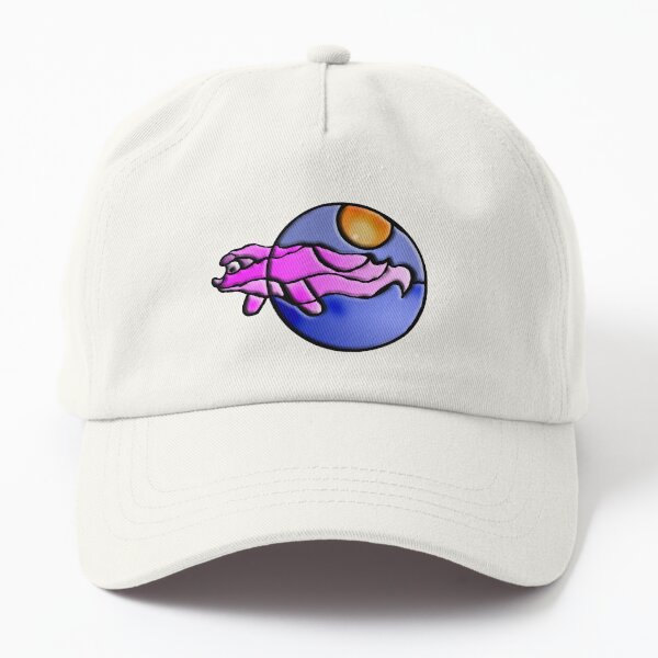Pink Whale Dad Hat