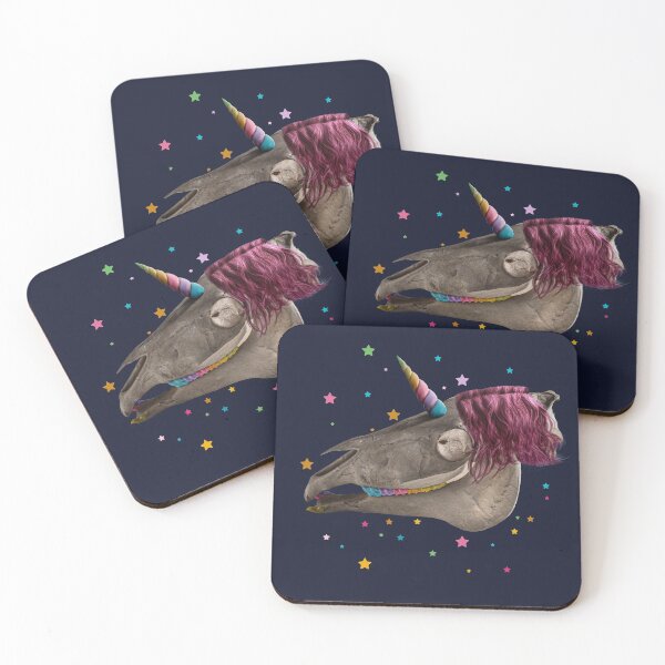 Item preview, Unicorn Skull designed and sold by Sebastian Karlsson.
