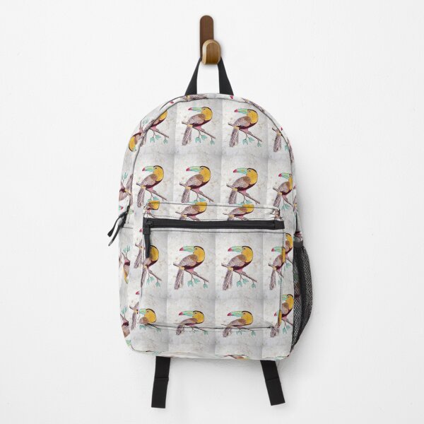 Item preview, amate toucan designed and sold by Lacambalam.