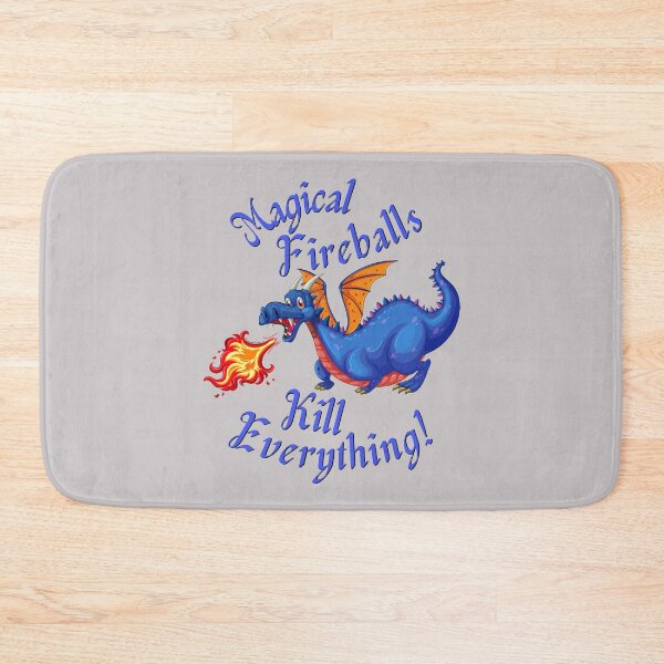 Item preview, Magical Fireballs kill everything! Blue! designed and sold by Goblinkind Publications.