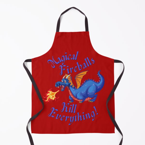 Item preview, Magical Fireballs kill everything! Blue! designed and sold by Goblinkind Publications.