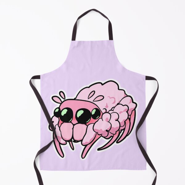 Artikelvorschau, Kawaii rosa springende Spinne entworfen und verkauft von JadePink383.