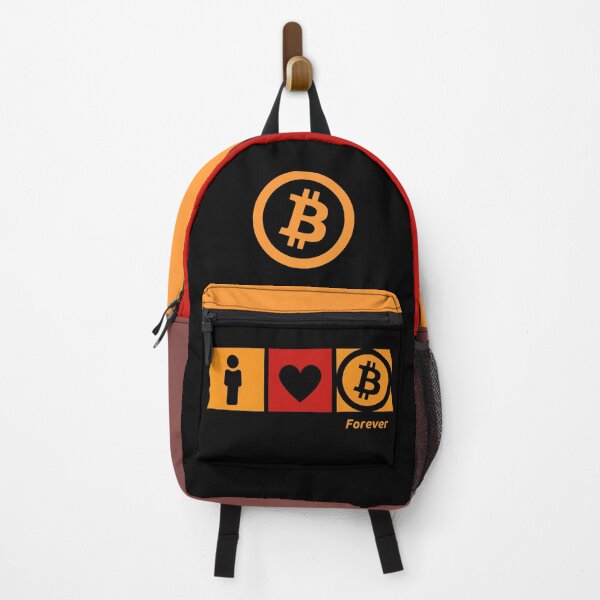 Item preview, I love bitcoin forever! Square symbols for BTC maximalists black designed and sold by yashik.